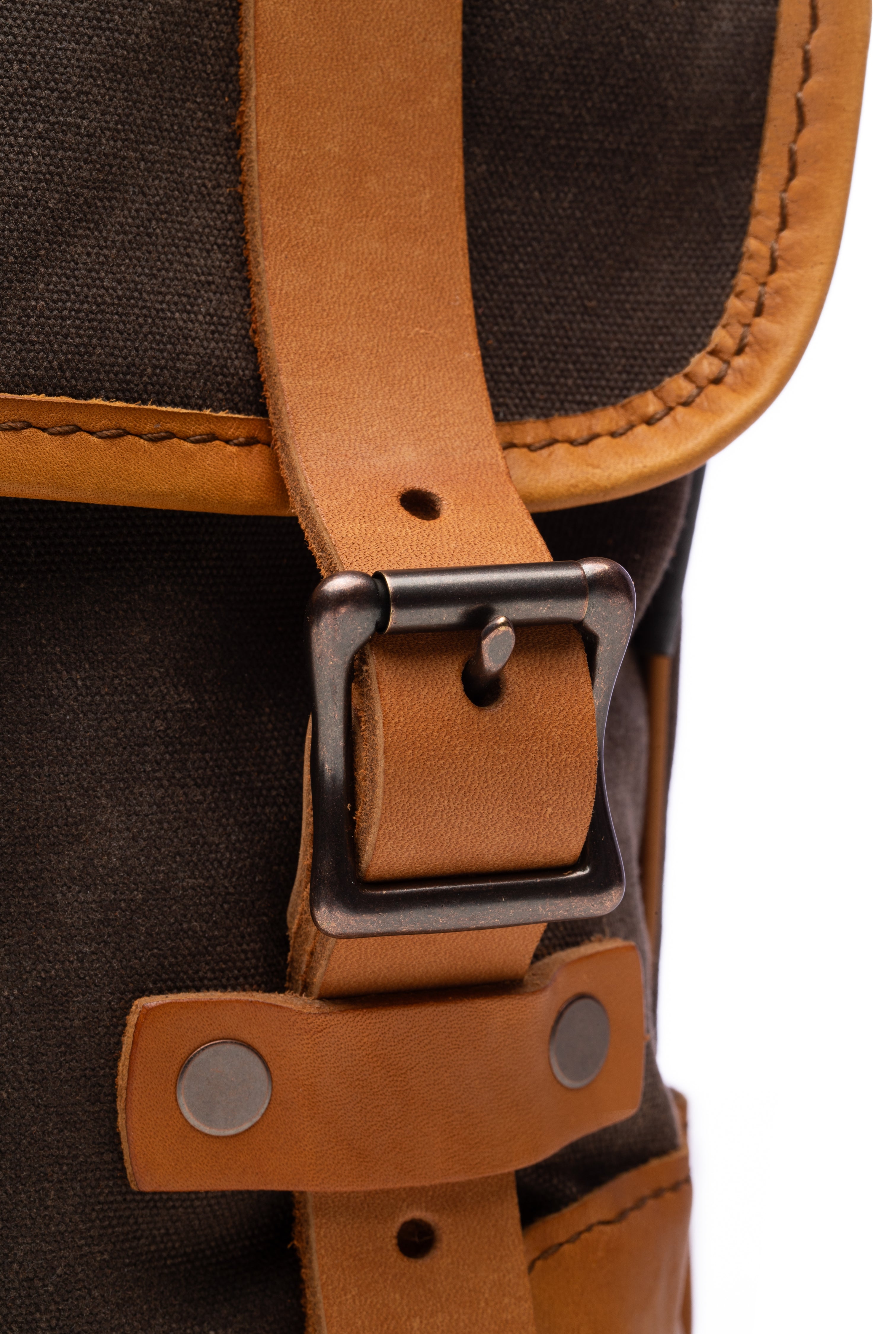 childhome care backpack leather brown Backpack – Heimie's Haberdashery